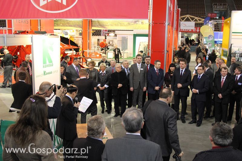 XII Międzynarodowe Targi FERMA BYDŁA i XV Międzynarodowe Targi FERMA ŚWIŃ i DROBIU 2012 - otwarcie