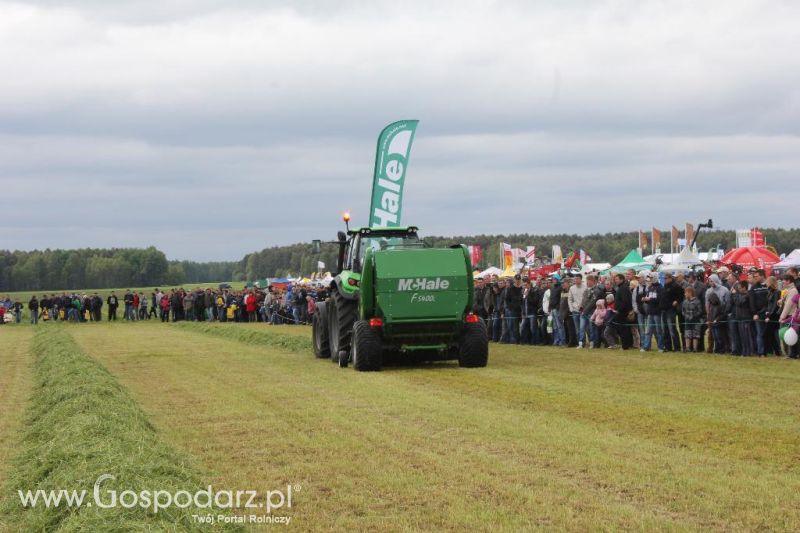 Pokazy maszyn Polskie Zboża Zielone Agro Show 2013