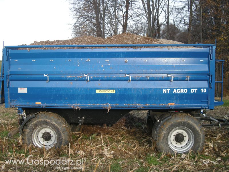 NT AGRO DT10 burty wykonane ze stali DOMEX - testy wytrzymałościowe i zmęczeniowe