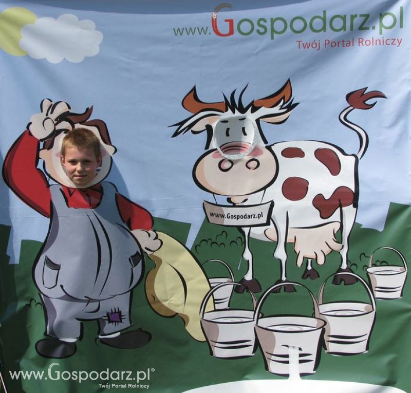 Gospodarz i Krówka znajdź swoje zdjęcie z Zielonego Agro Show 