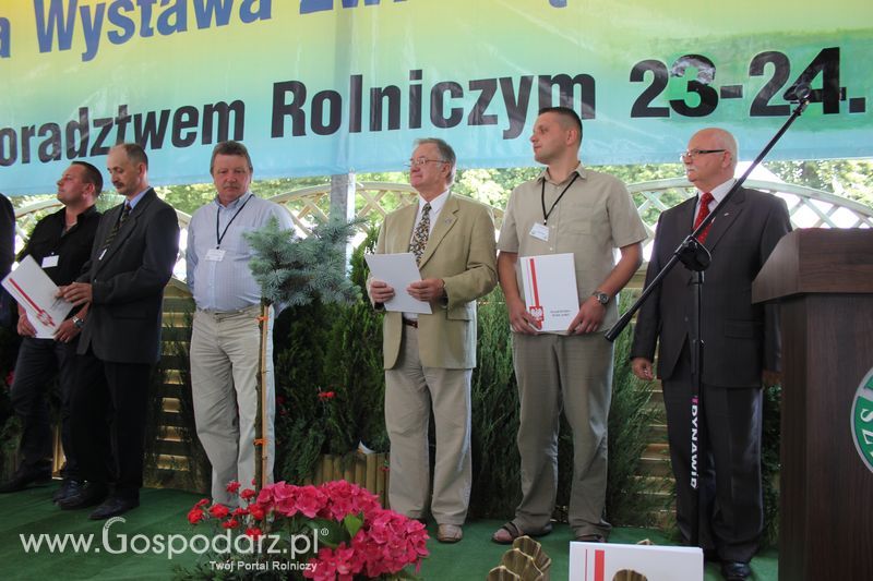 Nagrody - Szepietowo 2012 XIX Regionalna Wystawa Zwierząt Hodowlanych