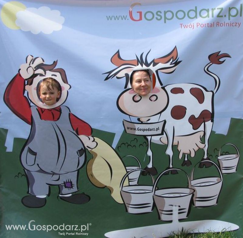 Gospodarz i Krówka znajdź swoje zdjęcie z Zielonego Agro Show 