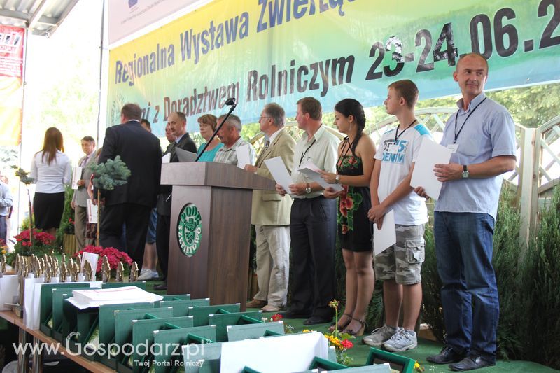Nagrody - Szepietowo 2012 XIX Regionalna Wystawa Zwierząt Hodowlanych