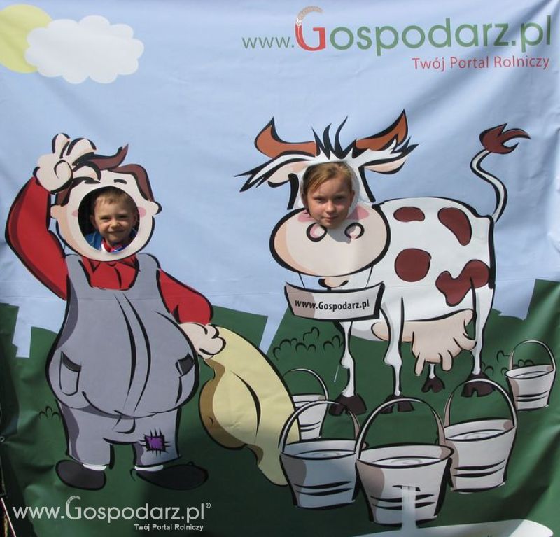 Gospodarz i Krówka znajdź swoje zdjęcie z Zielonego Agro Show 