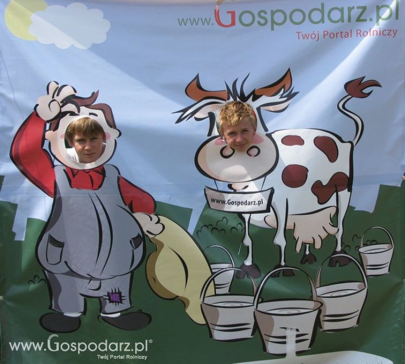 Gospodarz i Krówka znajdź swoje zdjęcie z Zielonego Agro Show 