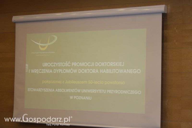 Uroczystość Promocji Doktorskiej Uniwersytet Przyrodniczy w Poznaniu