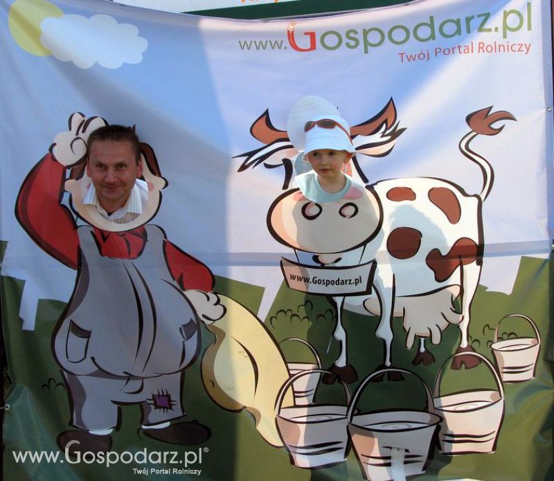 Gospodarz i Krówka znajdź swoje zdjęcie z Zielonego Agro Show 