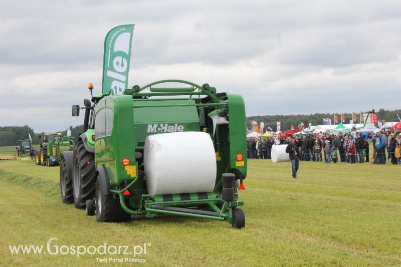Pokazy maszyn Polskie Zboża Zielone Agro Show 2013