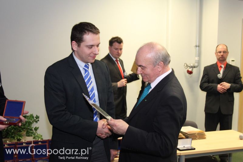 Gala wręczenia nagród na XIII Międzynarodowych Targach Ferma Bydła oraz XVI Międzynarodowych Targach Ferma Świń i Drobiu w Łodzi 2013