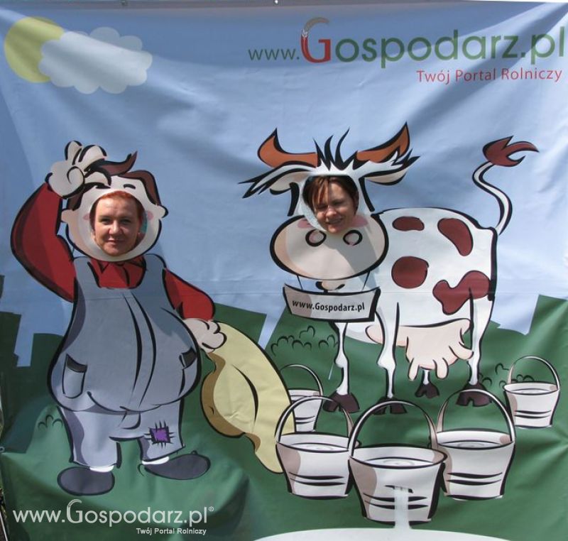 Gospodarz i Krówka znajdź swoje zdjęcie z Zielonego Agro Show 
