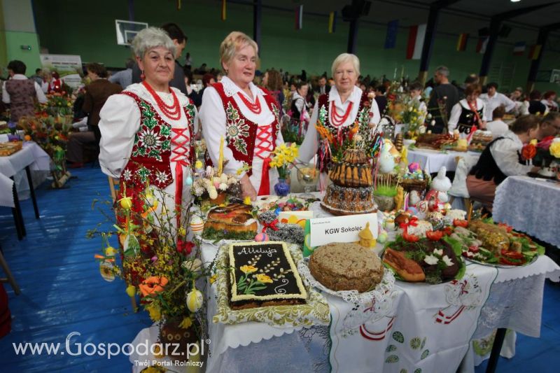 Prezentacja stołów - XVII Spotkania Tradycji Wielkanocnych Ziemi Kłodzkiej