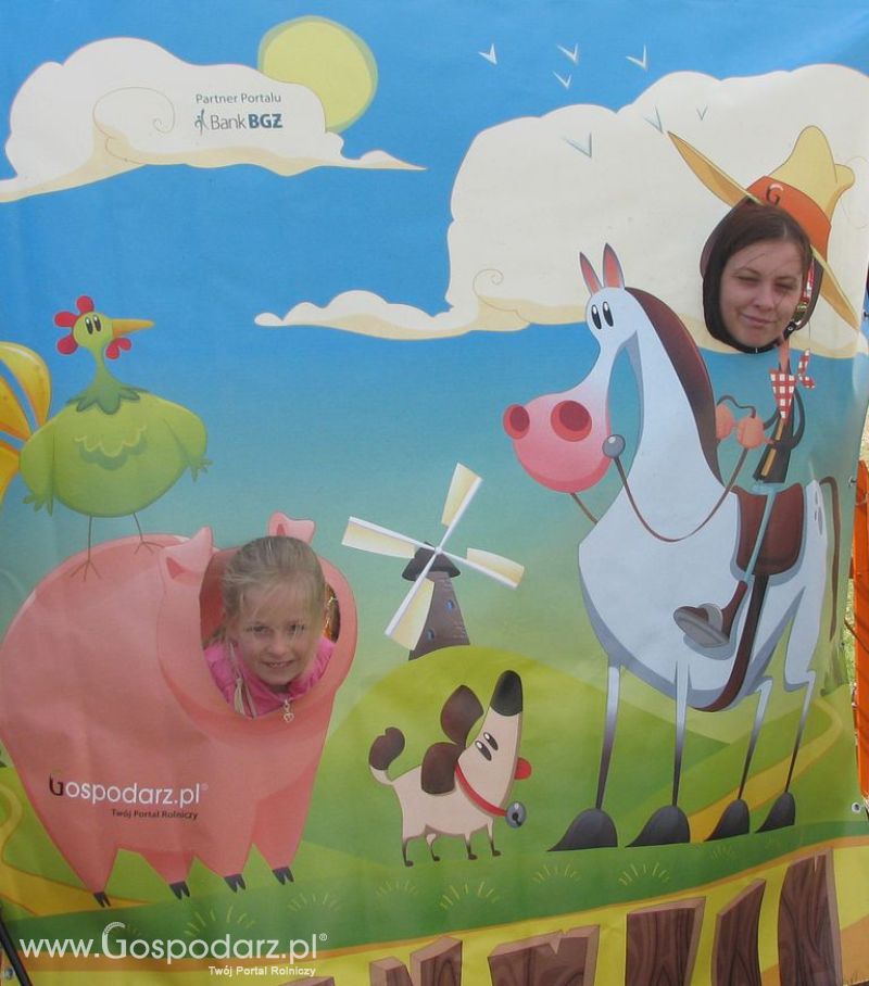 Zdjęcia ze świnką na Agro Show 2012 niedziela