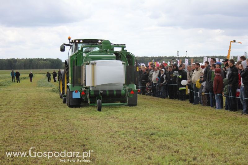 Pokazy maszyn Polskie Zboża Zielone Agro Show 2012