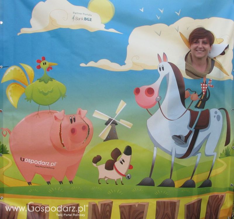 Zdjęcia ze świnką na Agro Show 2012 piątek