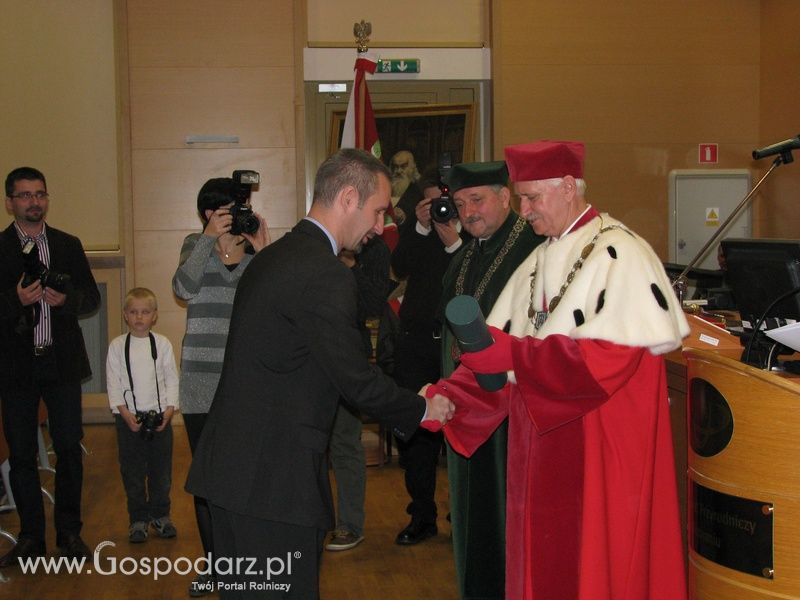 UP Poznań - Uroczystość wręczenia odznaczeń państwowych i uczelnianych oraz dyplomów doktora habilitowanego i promocji doktorskiej