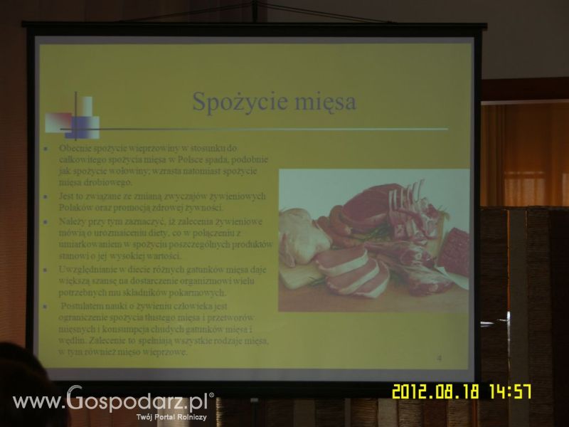 Konferencja Wieprzowina przyszłości - era żywności funkcjonalnej Lubawa