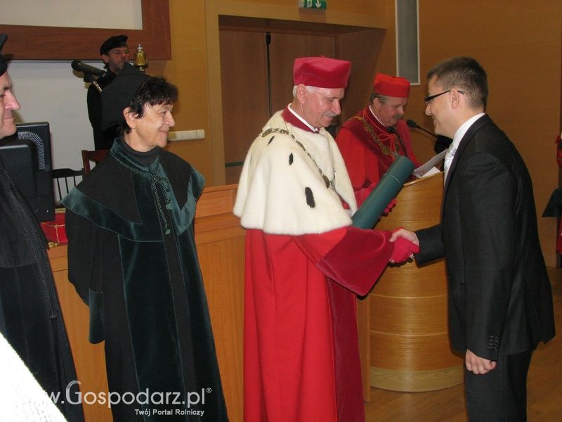 UP Poznań - Uroczystość wręczenia odznaczeń państwowych i uczelnianych oraz dyplomów doktora habilitowanego i promocji doktorskiej