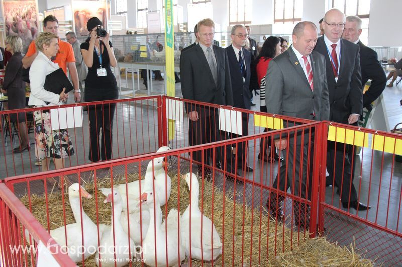 Spacer Ministra Sawickiego po terenie targów Polagra Food i KWZH