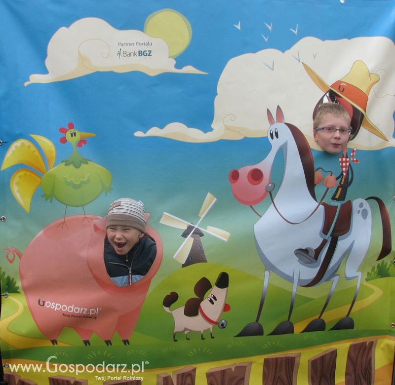 Zdjęcia ze świnką na Agro Show 2012 sobota