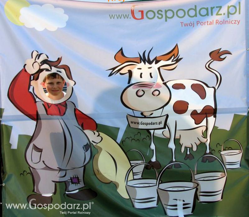 Gospodarz i Krówka znajdź swoje zdjęcie z Zielonego Agro Show 