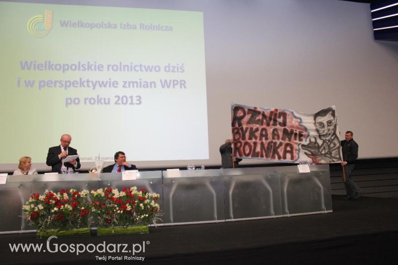 Debata Wielkopolskie rolnictwo dziś i w perspektywie zmian WPR po 2013 roku w Poznaniu