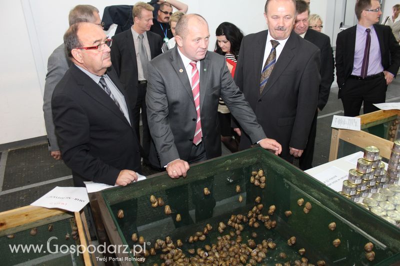 Spacer Ministra Sawickiego po terenie targów Polagra Food i KWZH