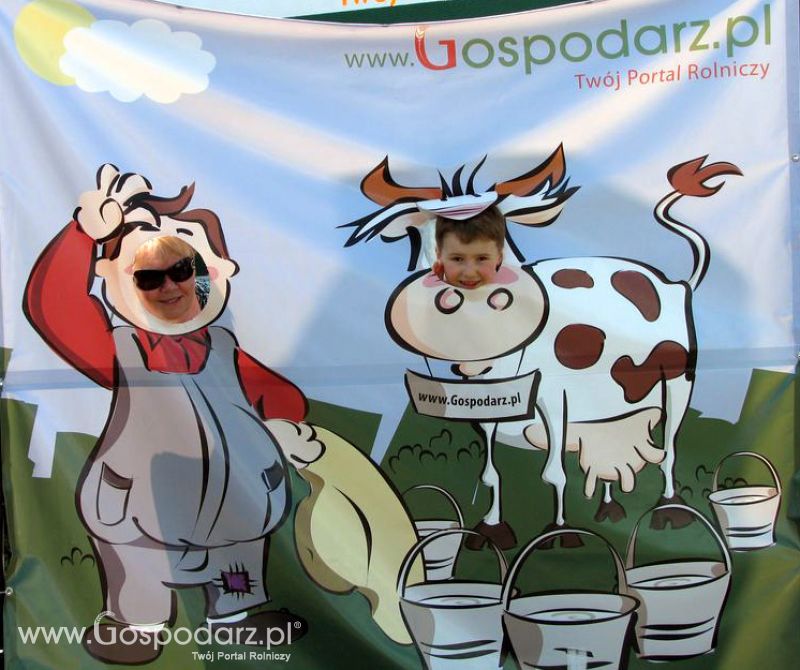 Gospodarz i Krówka znajdź swoje zdjęcie z Zielonego Agro Show 