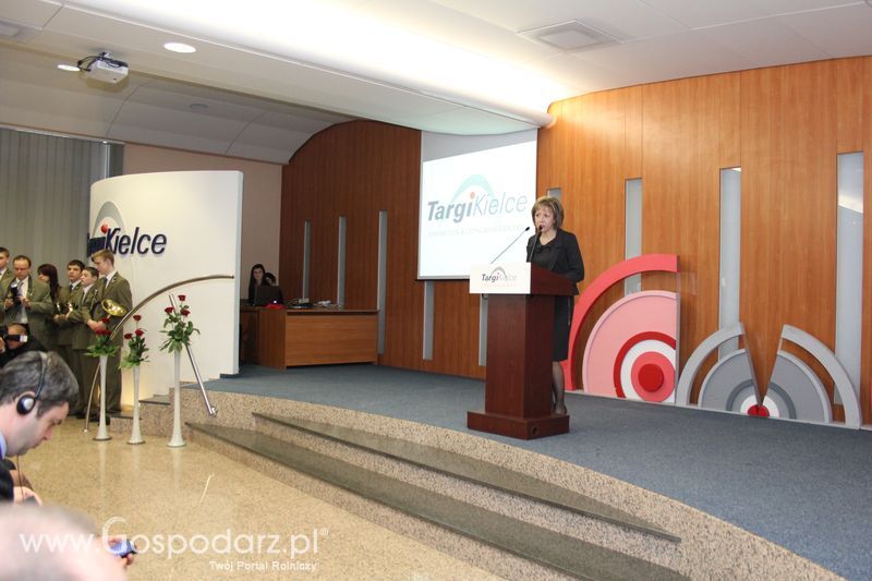 Wizyta Ministra Marka Sawickiego ministra rolnictwa i rozwoju wsi na AGROTECH Kielce