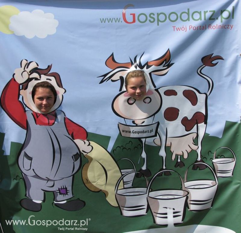 Gospodarz i Krówka znajdź swoje zdjęcie z Zielonego Agro Show 