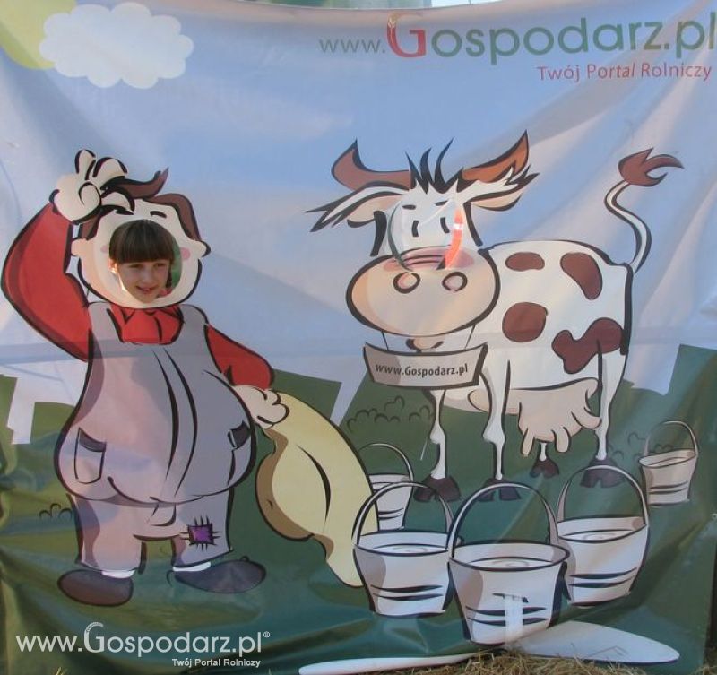 Agro Show 2011 Bednary Zdjęcie z krówką Niedziela