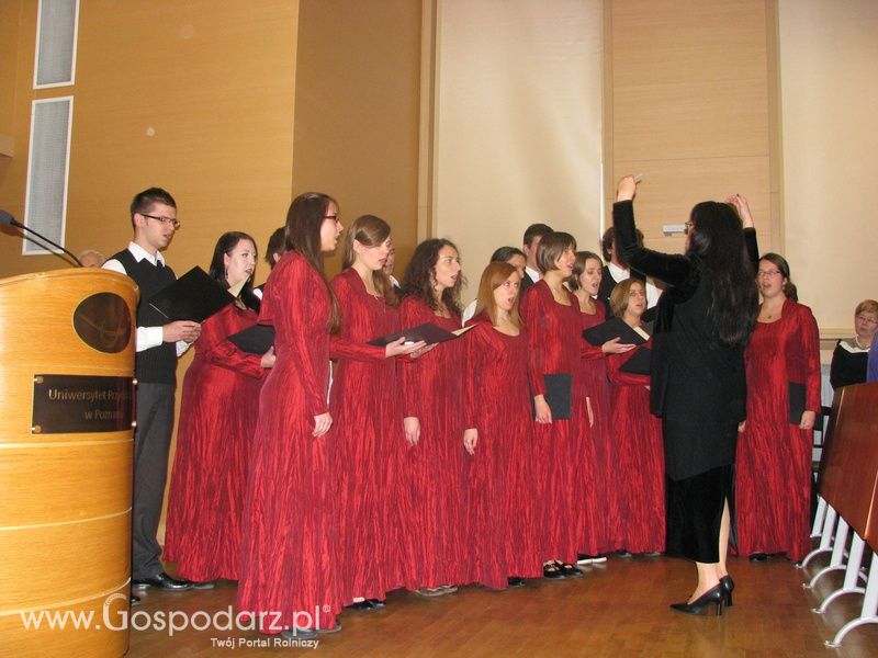 UP Poznań - Uroczystość wręczenia odznaczeń państwowych i uczelnianych oraz dyplomów doktora habilitowanego i promocji doktorskiej