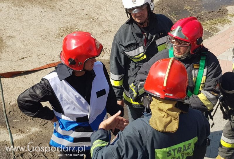 Pożar kurnika w Wielkopolsce