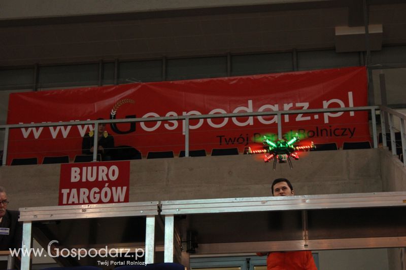 Lot hexakopterem na XII Międzynarodowych Targach FERMA BYDŁA i XV Międzynarodowych Targach FERMA ŚWIŃ i DROBIU