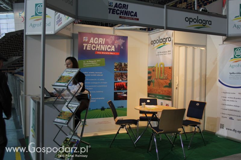 DLG AgroFood na XIII Międzynarodowych Targach Ferma Bydła oraz XVI Międzynarodowych Targach Ferma Świń i Drobiu w Łodzi 2013