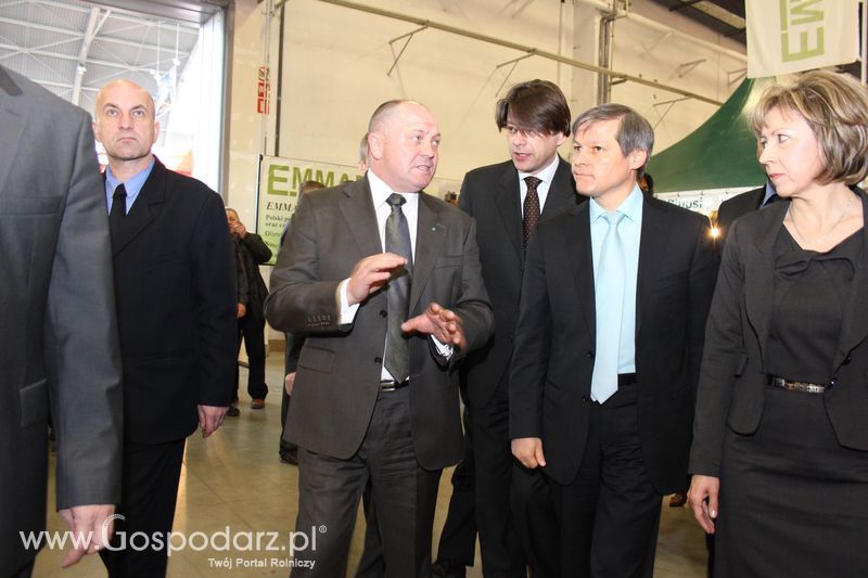 Wizyta Ministra Marka Sawickiego ministra rolnictwa i rozwoju wsi na AGROTECH Kielce
