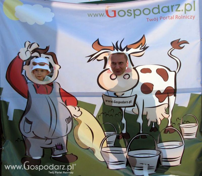 Gospodarz i Krówka znajdź swoje zdjęcie z Zielonego Agro Show 