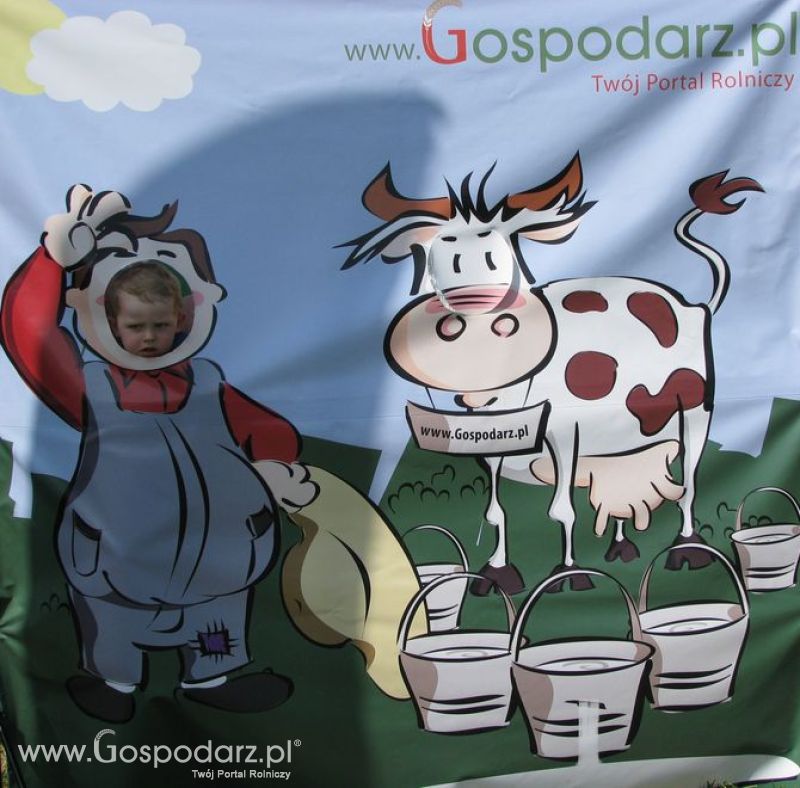 Gospodarz i Krówka znajdź swoje zdjęcie z Zielonego Agro Show 