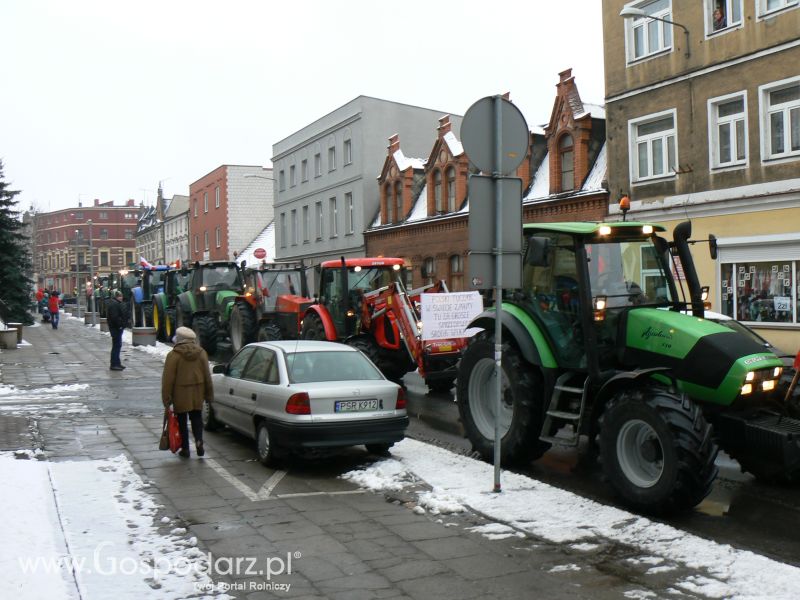 Protest rolniczy Środa Wlkp. 27.01.2015r.