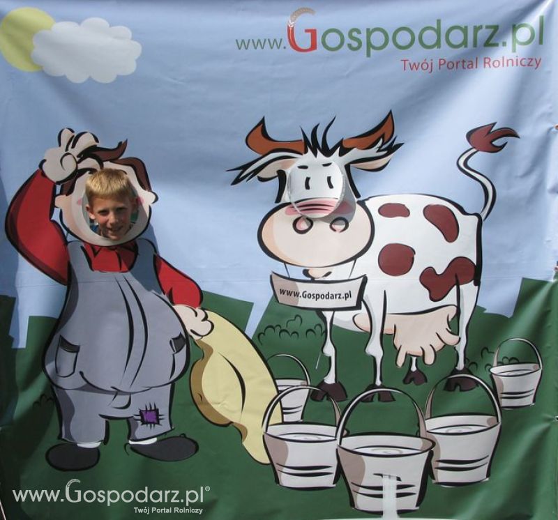 Gospodarz i Krówka znajdź swoje zdjęcie z Zielonego Agro Show 