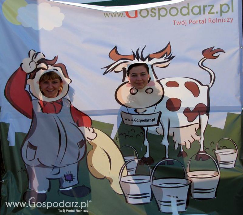 Gospodarz i Krówka znajdź swoje zdjęcie z Zielonego Agro Show 