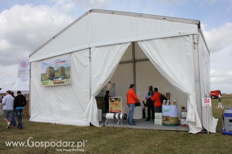 Tama na targach rolniczych Agroshow w Bednarach (2011).