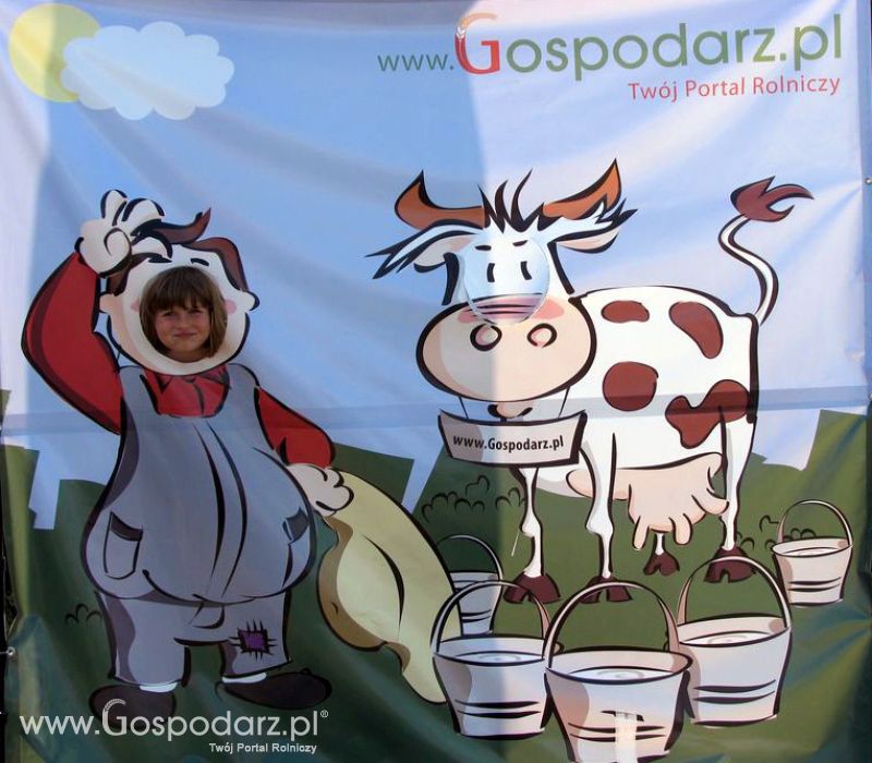 Gospodarz i Krówka znajdź swoje zdjęcie z Zielonego Agro Show 