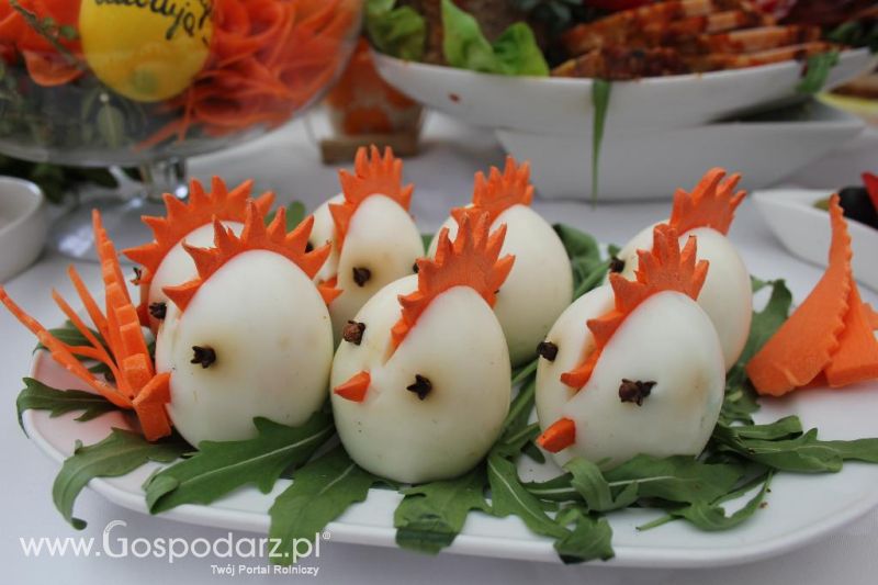 Stoły KGW - XVI Spotkania Tradycji Wielkanocnych Ziemi Kłodzkiej