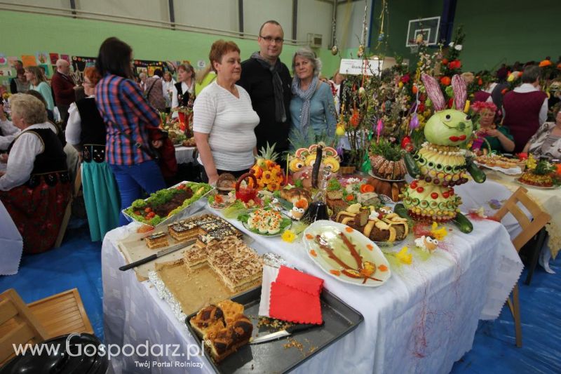 Prezentacja stołów - XVII Spotkania Tradycji Wielkanocnych Ziemi Kłodzkiej