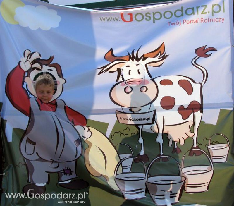 Gospodarz i Krówka znajdź swoje zdjęcie z Zielonego Agro Show 