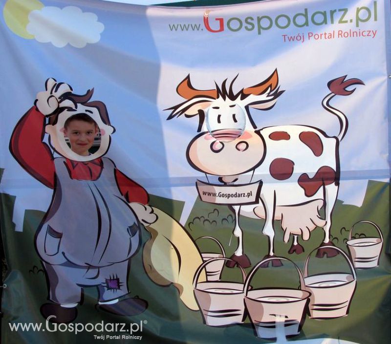 Gospodarz i Krówka znajdź swoje zdjęcie z Zielonego Agro Show 