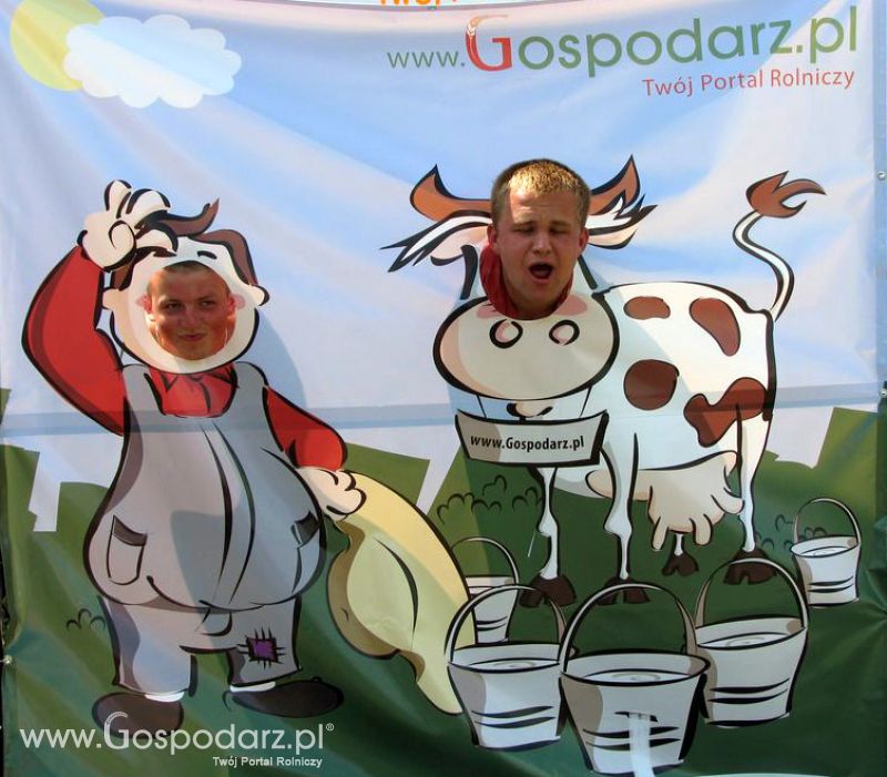Gospodarz i Krówka znajdź swoje zdjęcie z Zielonego Agro Show 