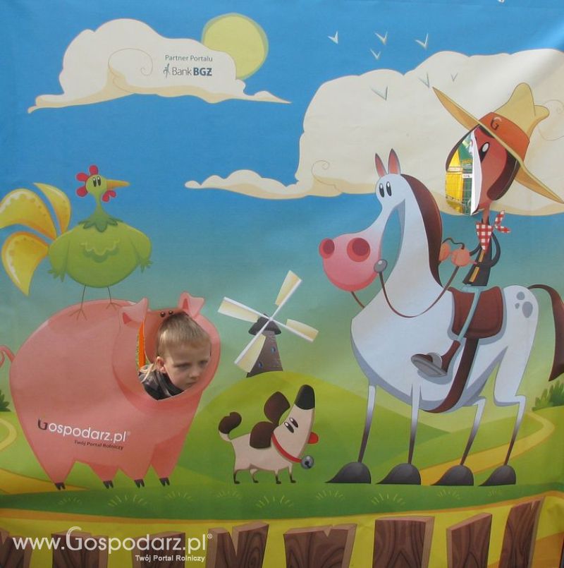 Zdjęcia ze świnką na Agro Show 2012 sobota