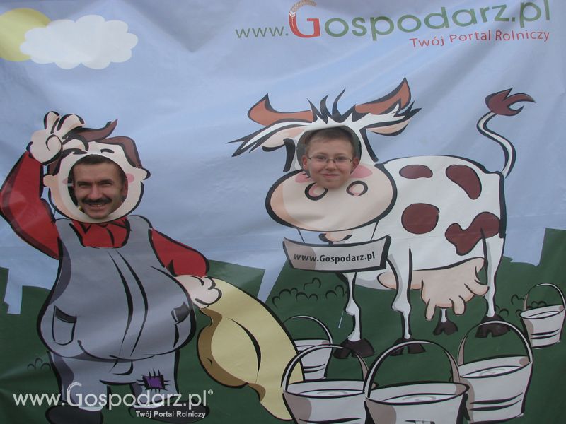 Gospodarz i Krówka znajdź swoje zdjęcie z targów Opolagra 2011