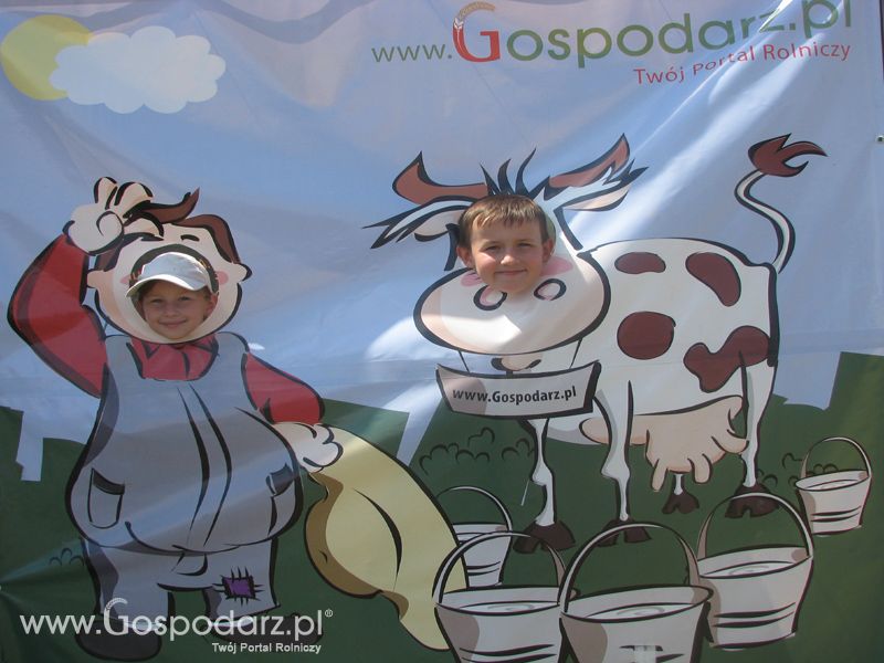 Gospodarz i Krówka znajdź swoje zdjęcie z targów Opolagra 2011